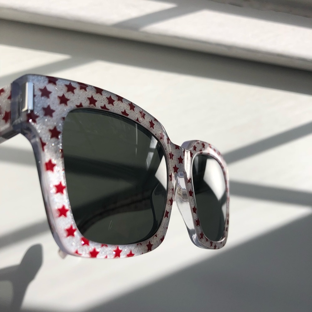 **NWOT Saint Laurent Star Sunglasses - Picture 6 of 8
